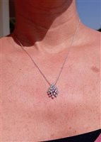 Collana Damiani Donna Mimosa in Oro bianco Diamante 1.07 Ct 20075402 - 20075402